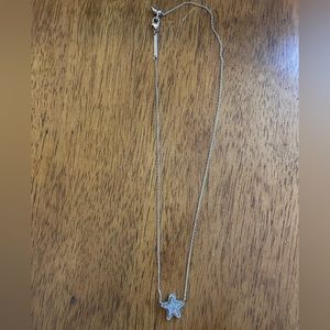 Kendra Scott Jae Star Silver Pendant Necklace